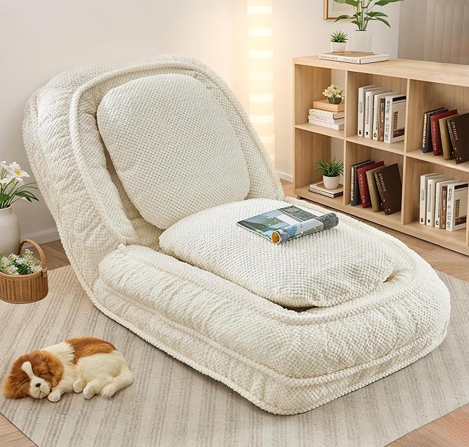Upholstered Human Dog Bed for Adult & Pets