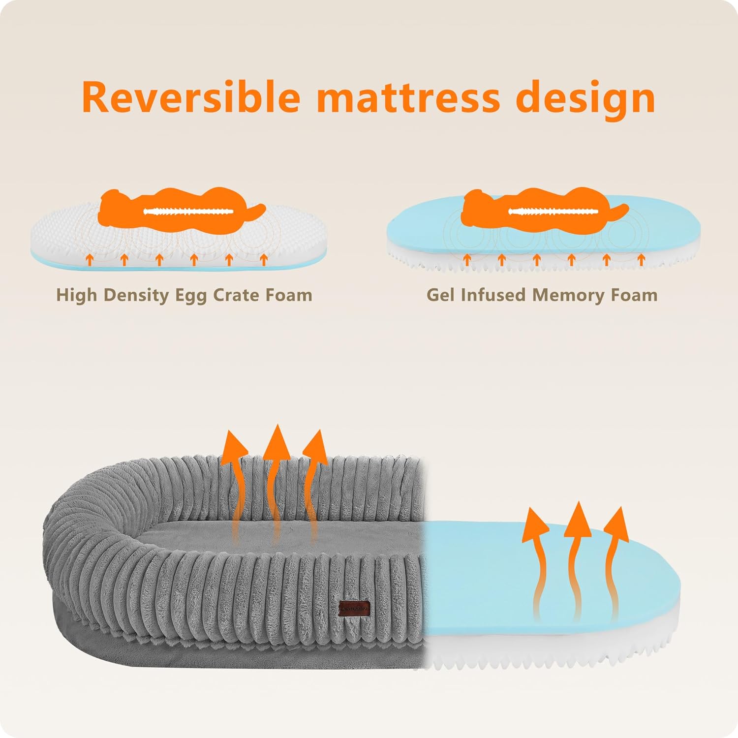 Cooling Human Dog Bed for Summer