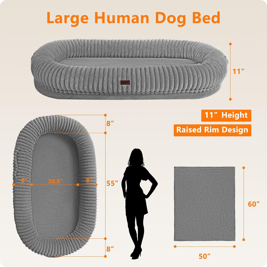 Cooling Human Dog Bed for Summer