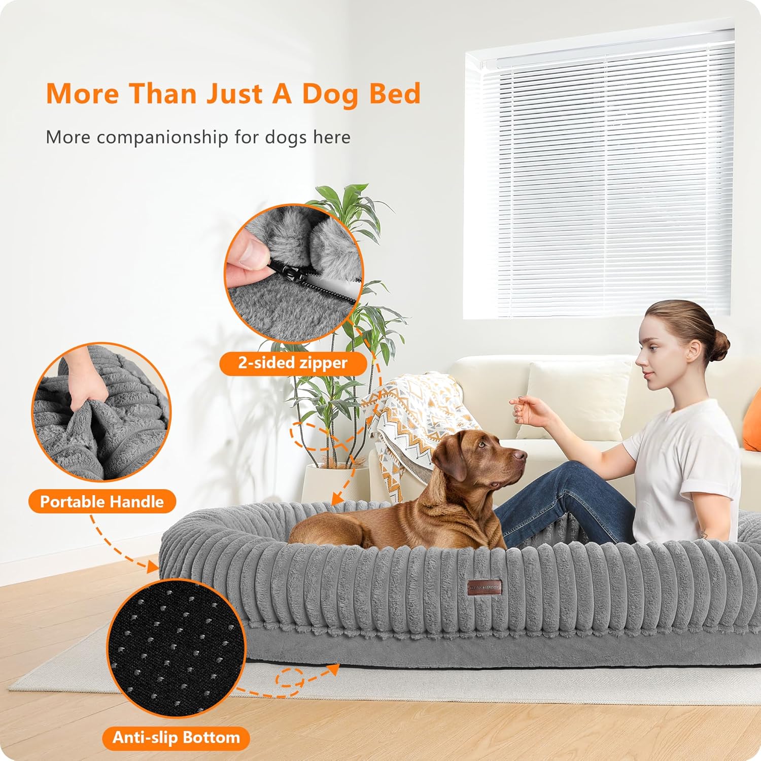 Cooling Human Dog Bed for Summer