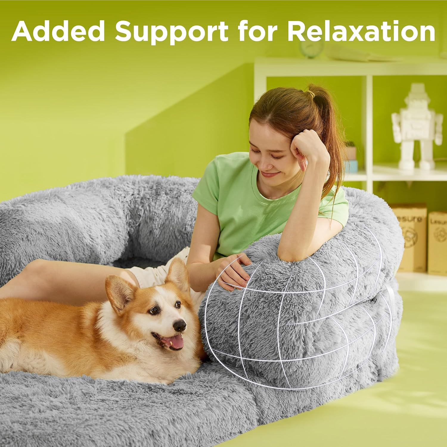 Human Dog  Sofabed